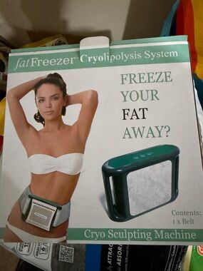 Sharper Image fatFreezer Cryolipolysis System - Green Cryo Sculpting Machine